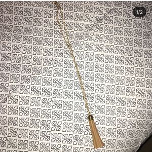 tassel necklace